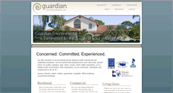 Desktop Screenshot of guardianenviro.com